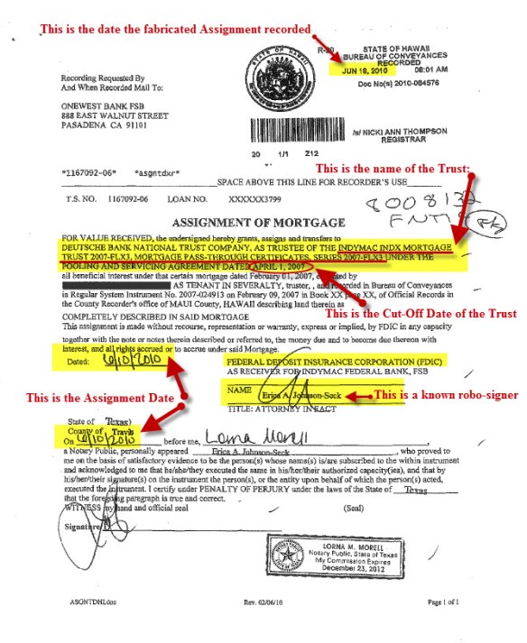 Dissected Assignment