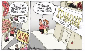 gambling Wall Street