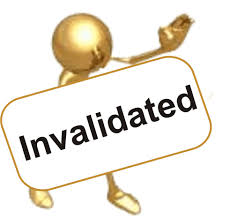Invalidated