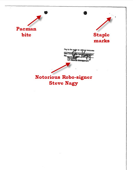 Steve Nagy stamp back of last page