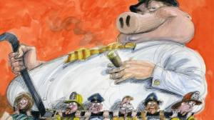 looting the pension funds